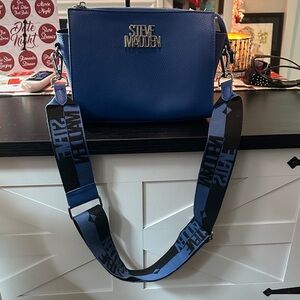 Steve Madden Blue Messenger Bag